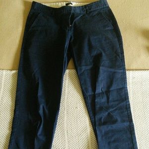 JCrew 6 city fit stretch capris ANKLE PANTS